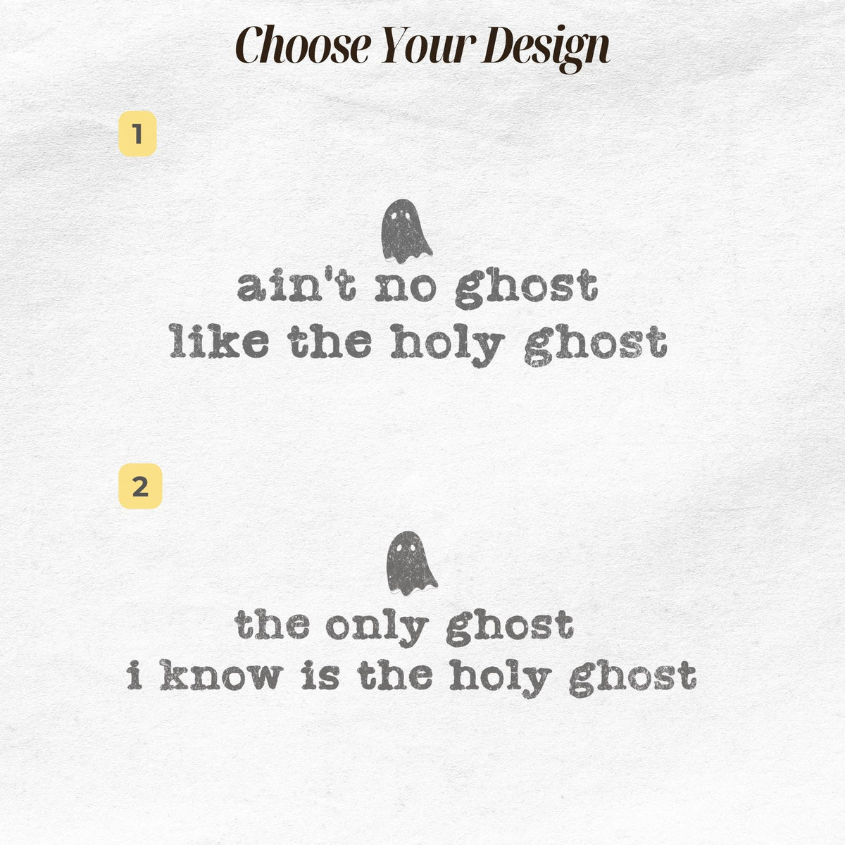 Comfort Colors® Ain't No Ghost Like the Holy Ghost Shirt