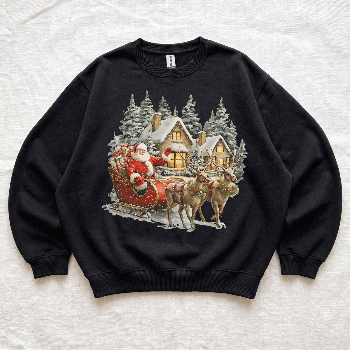 Retro Santa Sweatshirt