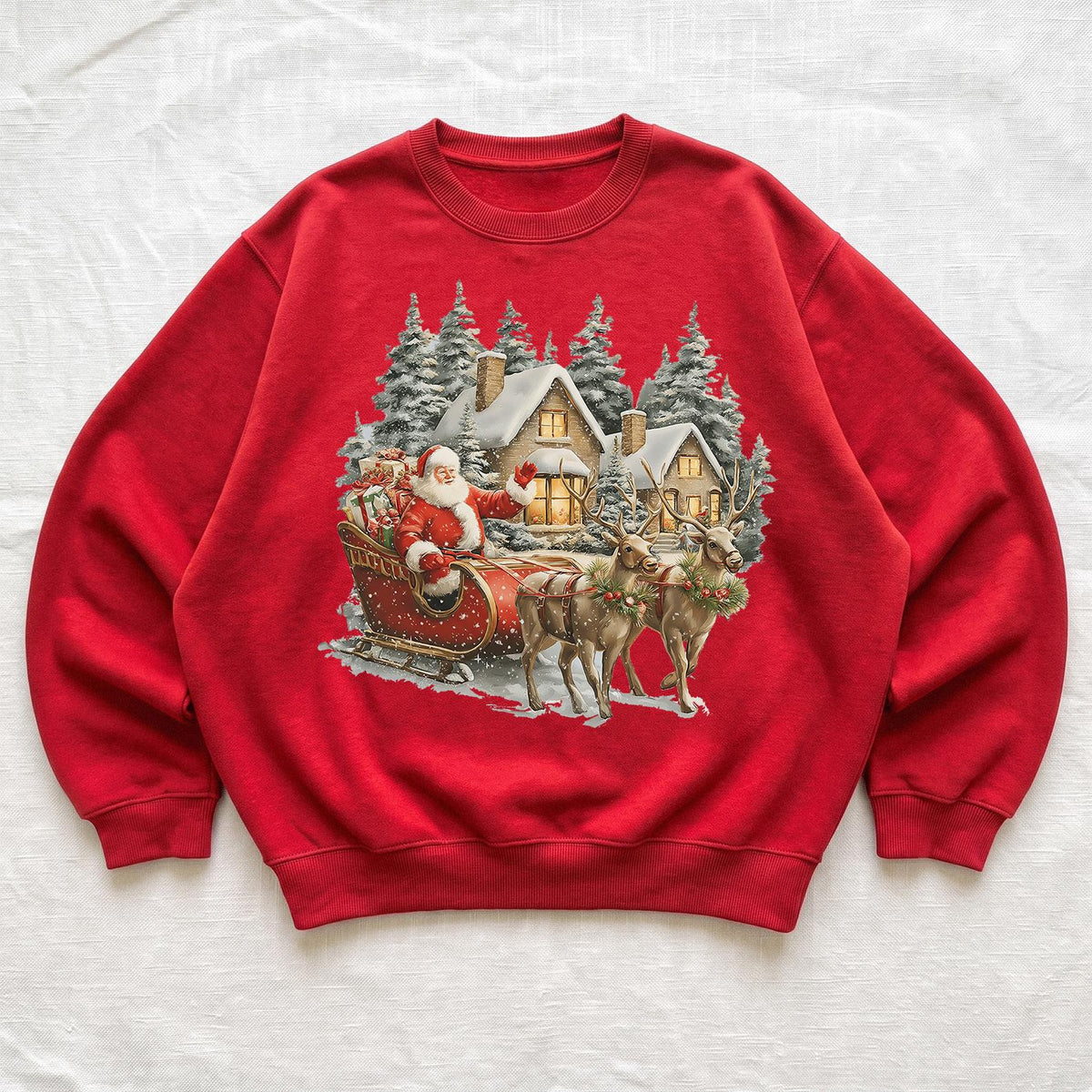 Retro Santa Sweatshirt