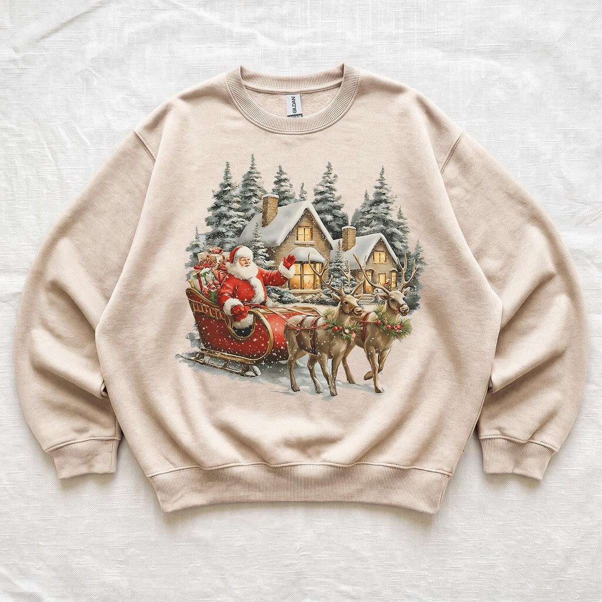 Retro Santa Sweatshirt
