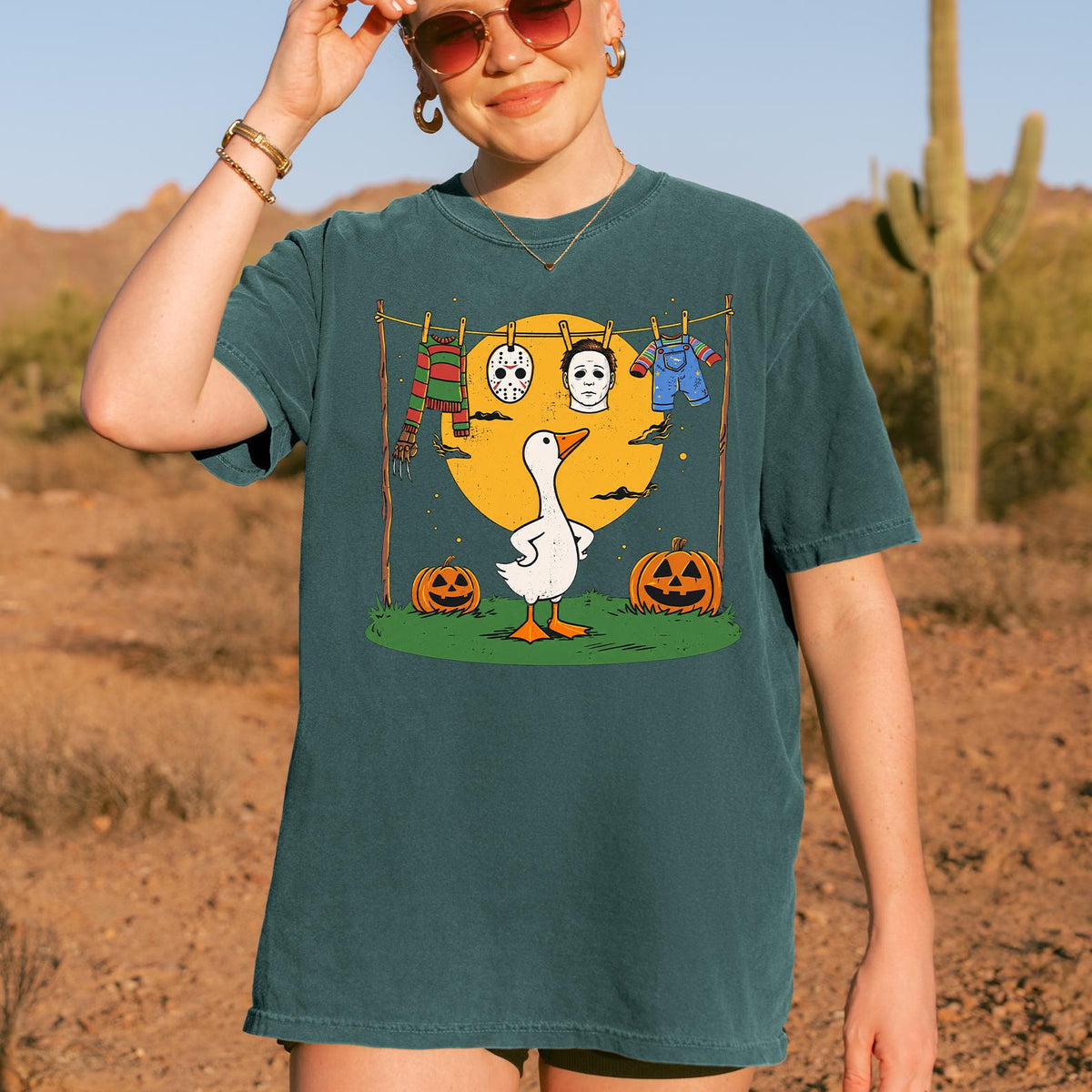 Comfort Colors® Halloween Funny Goose Shirt
