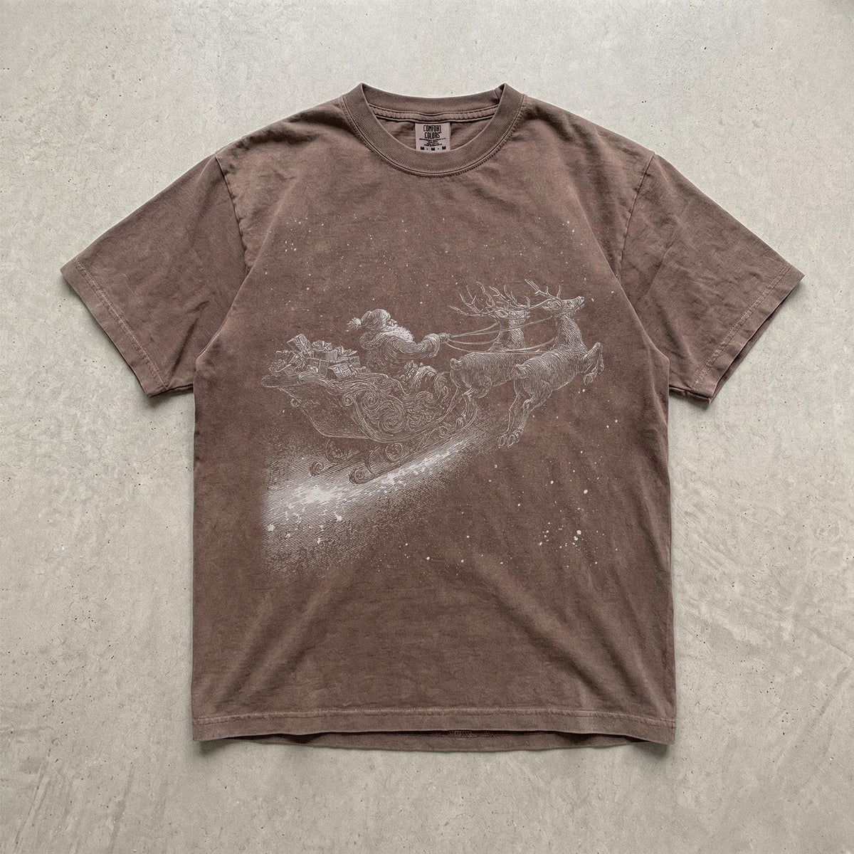 Comfort Colors® Christmas Santa Shirt