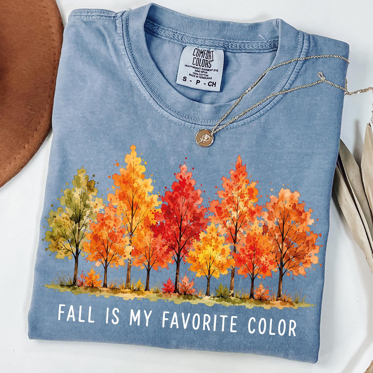 Fall Is My Favorite Color Shirt, Autumn Vibes Shirt, Comfort Colors® Fall Lover Shirt, Cute Autumn T-shirt, Fall Gifts, Thanksgiving T-shirt
