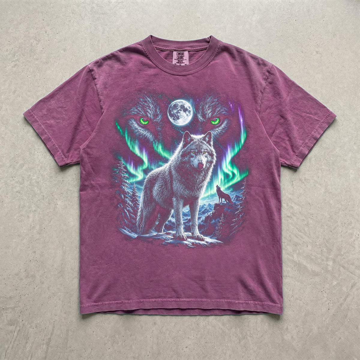 Vintage Wolf Moon Shirt