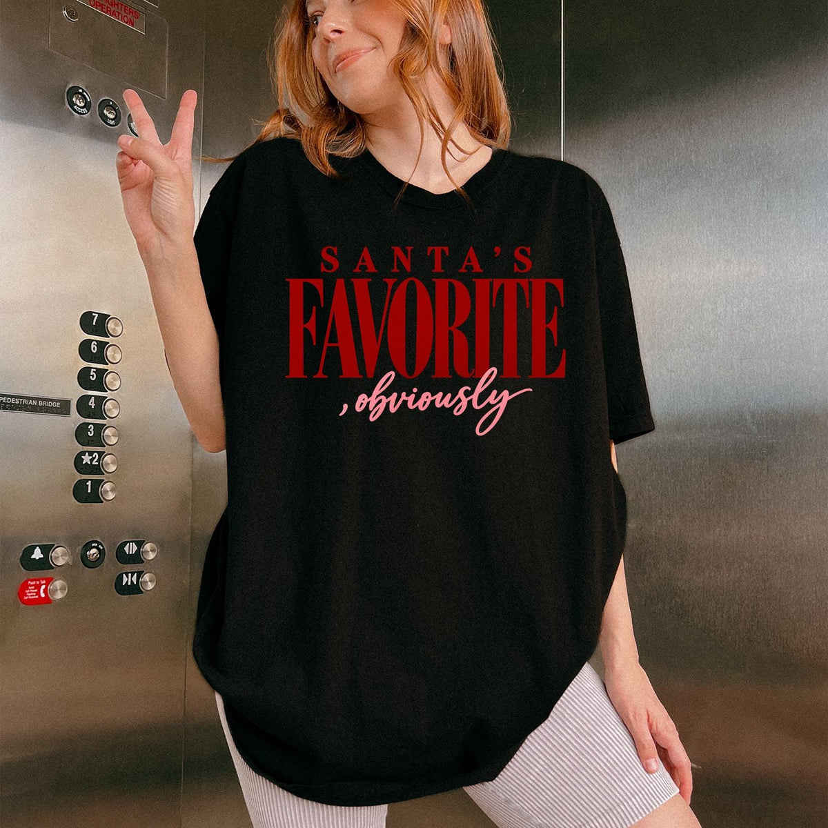 Santa's Favorite Obviously Shirt