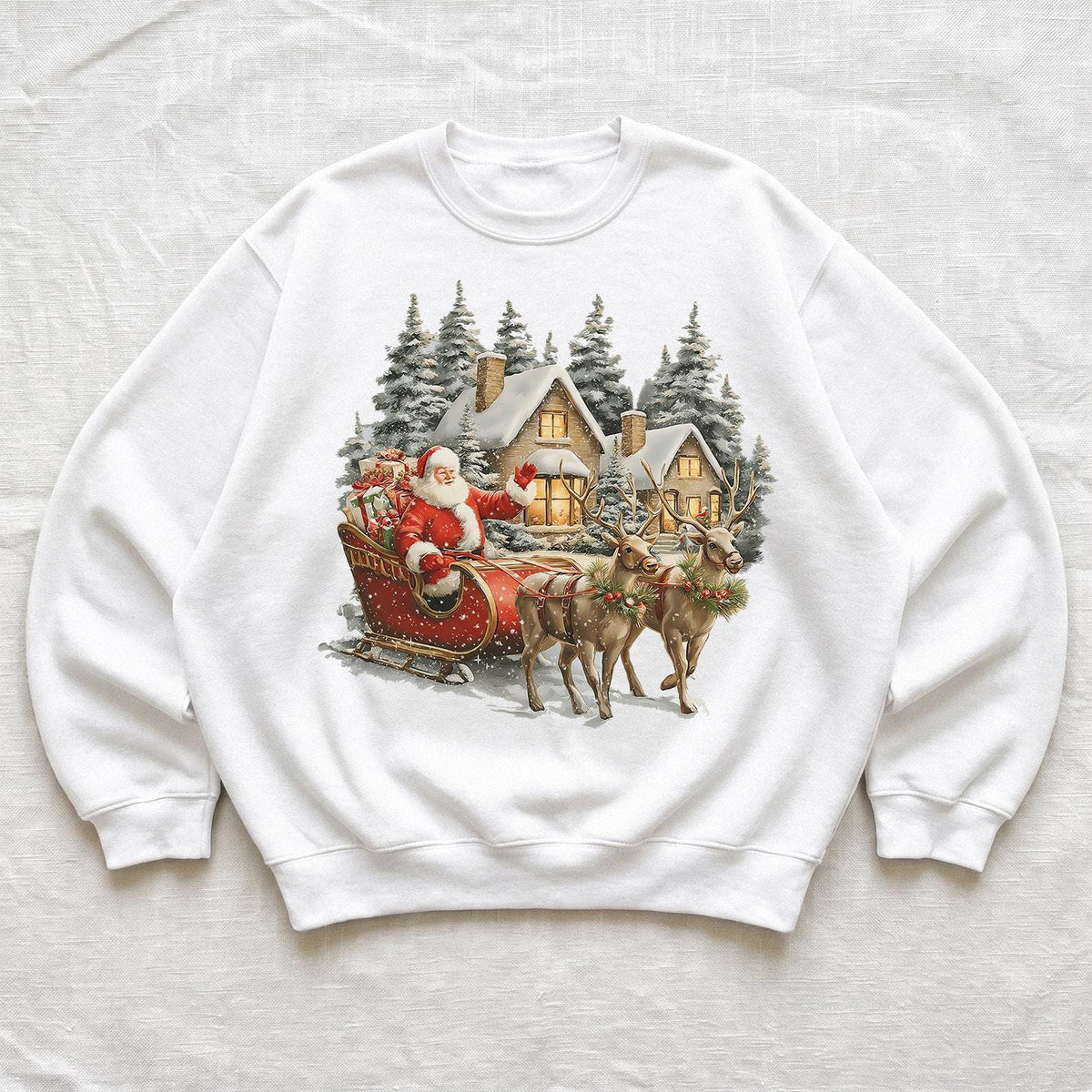Retro Santa Sweatshirt