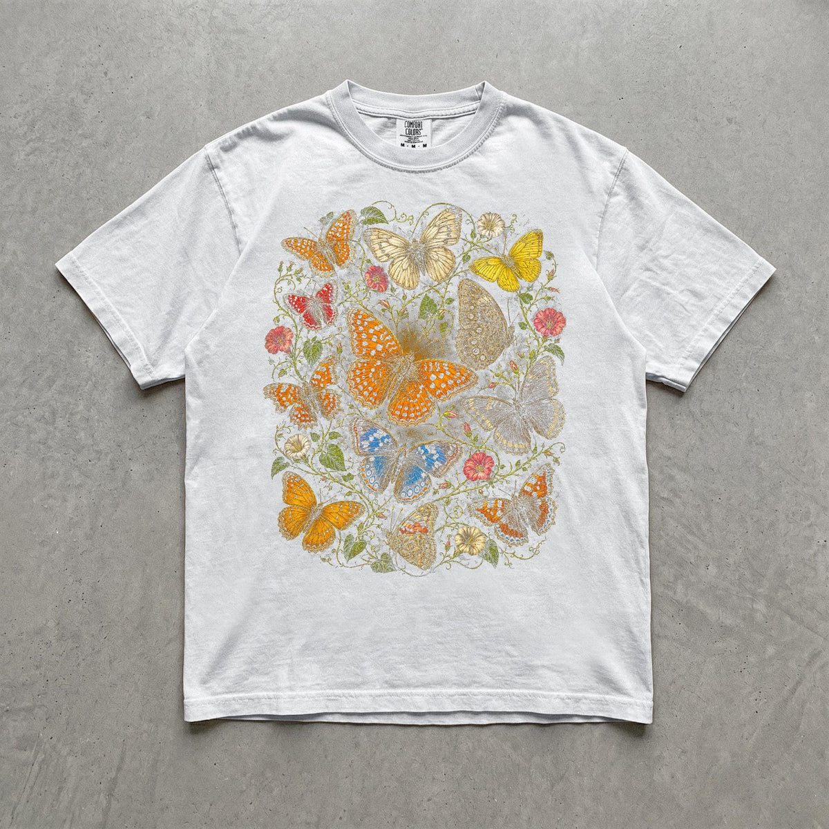 Vintage Butterfly Collection Graphic Tee