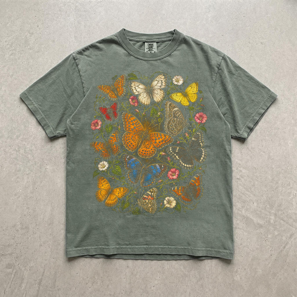Vintage Butterfly Collection Graphic Tee