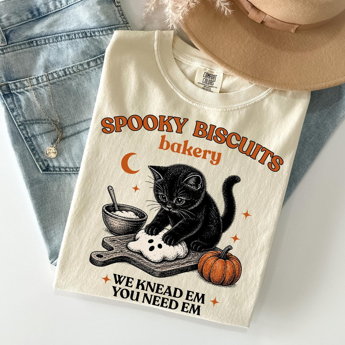 Christmas Cat Comfort Colors® Shirt