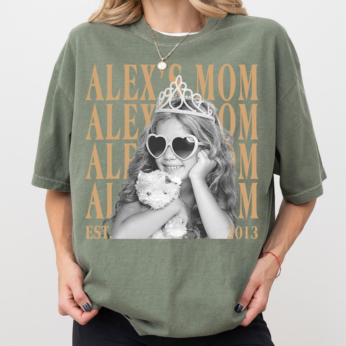 Comfort Colors® Custom Photo Shirt for Mom