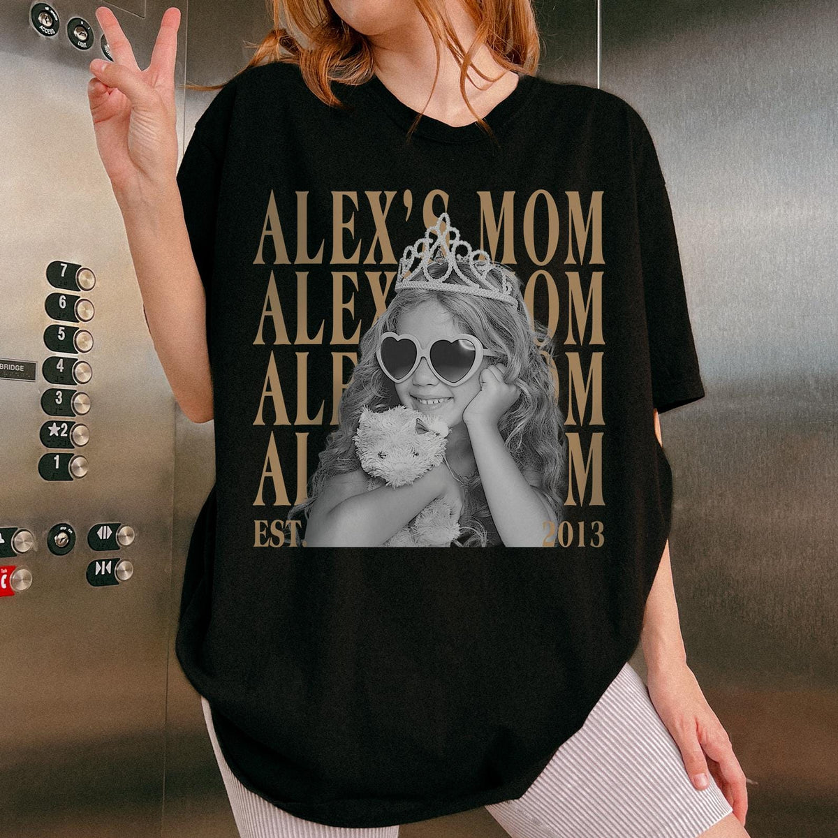Comfort Colors® Custom Photo Shirt for Mom