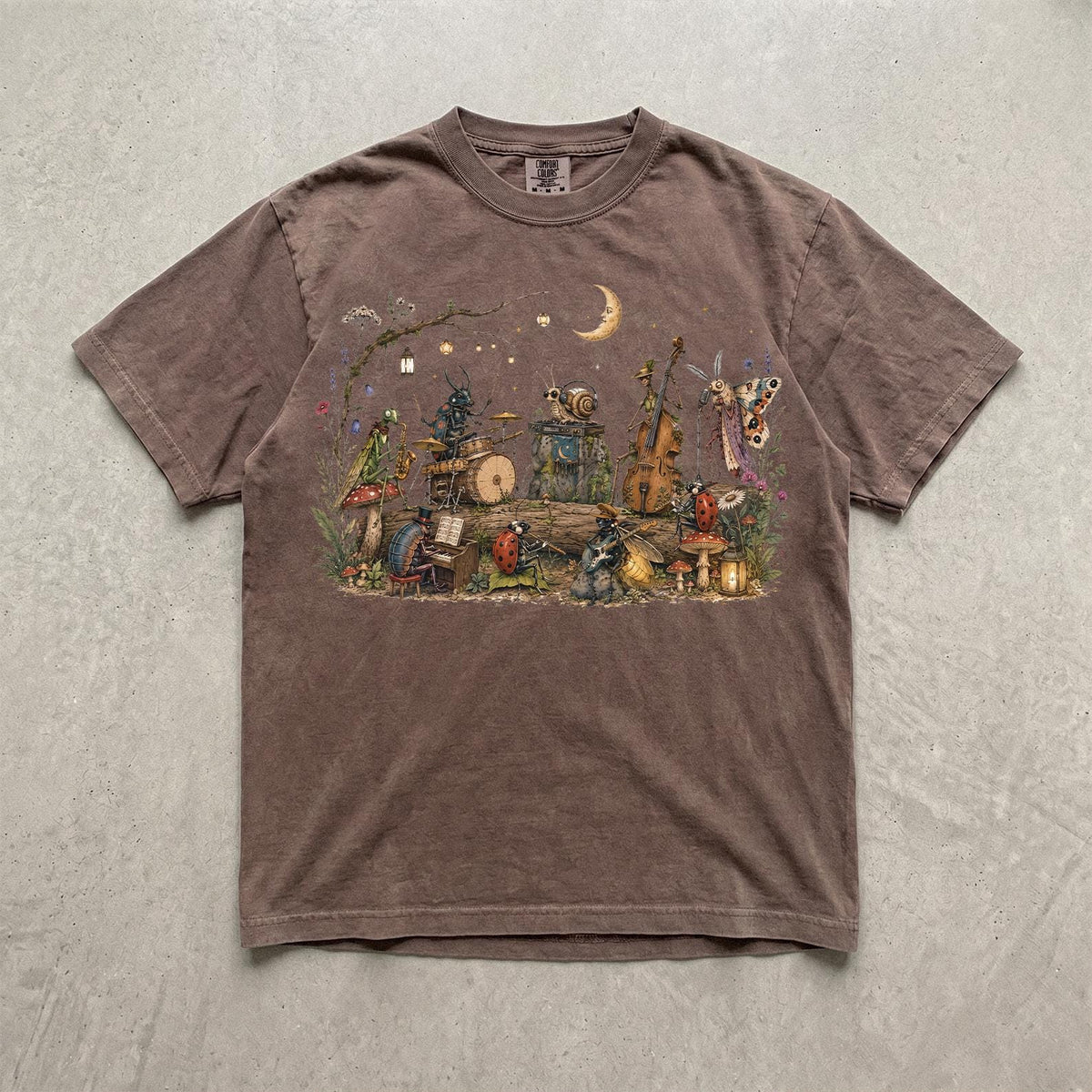 Vintage Insect Graphic Shirt