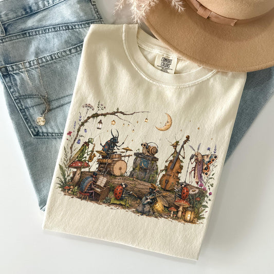 Vintage Insect Graphic Shirt