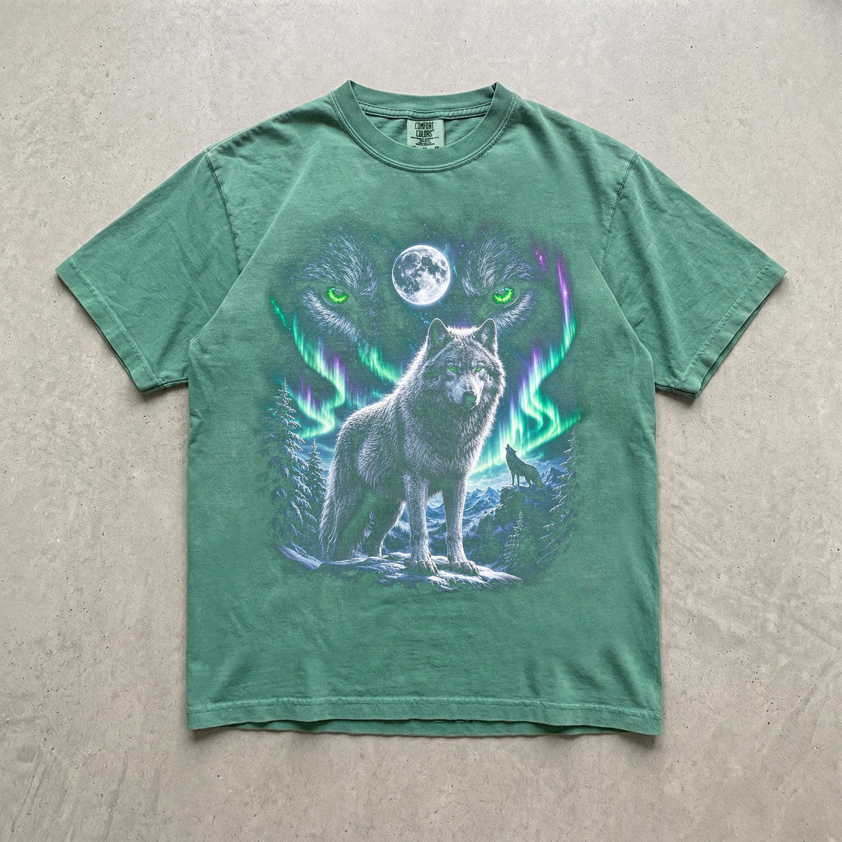 Vintage Wolf Moon Shirt