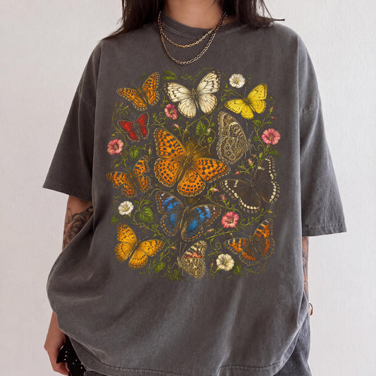 Vintage Butterfly Collection Graphic Tee