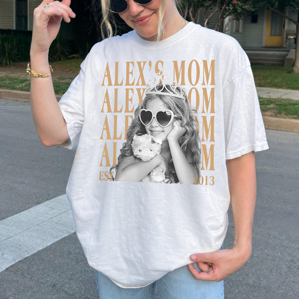 Comfort Colors® Custom Photo Shirt for Mom