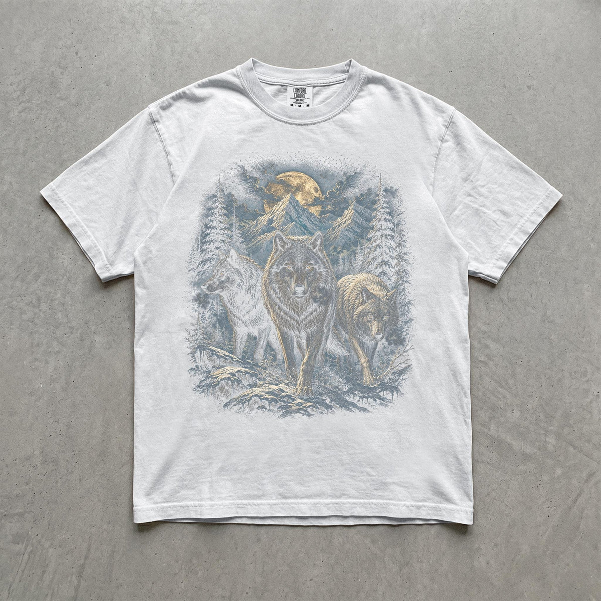 Vintage Wolf Spirit Classic 90s Graphic T-Shirt