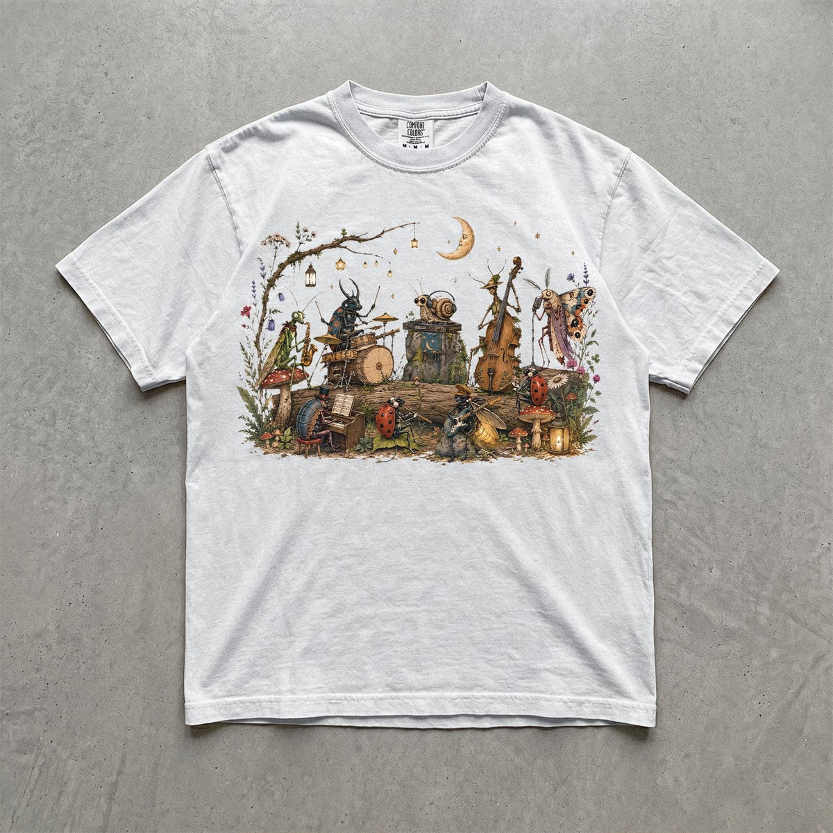 Vintage Insect Graphic Shirt