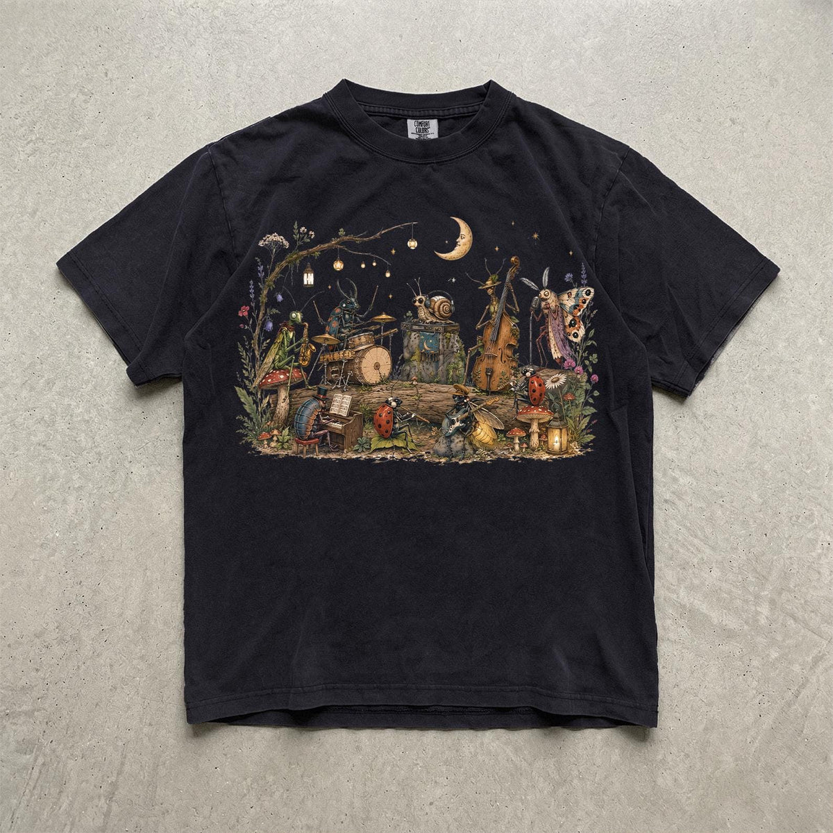 Vintage Insect Graphic Shirt