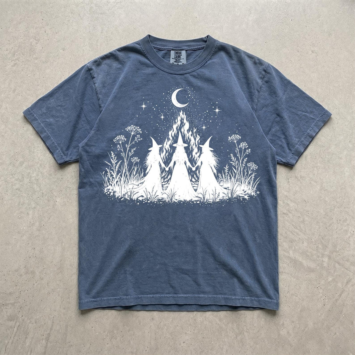 Comfort Colors® Girls Will Be Girls Witch T-shirt