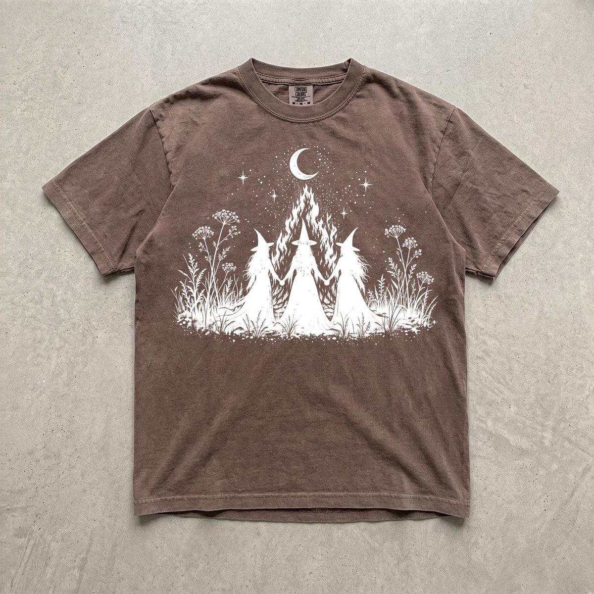 Comfort Colors® Girls Will Be Girls Witch T-shirt