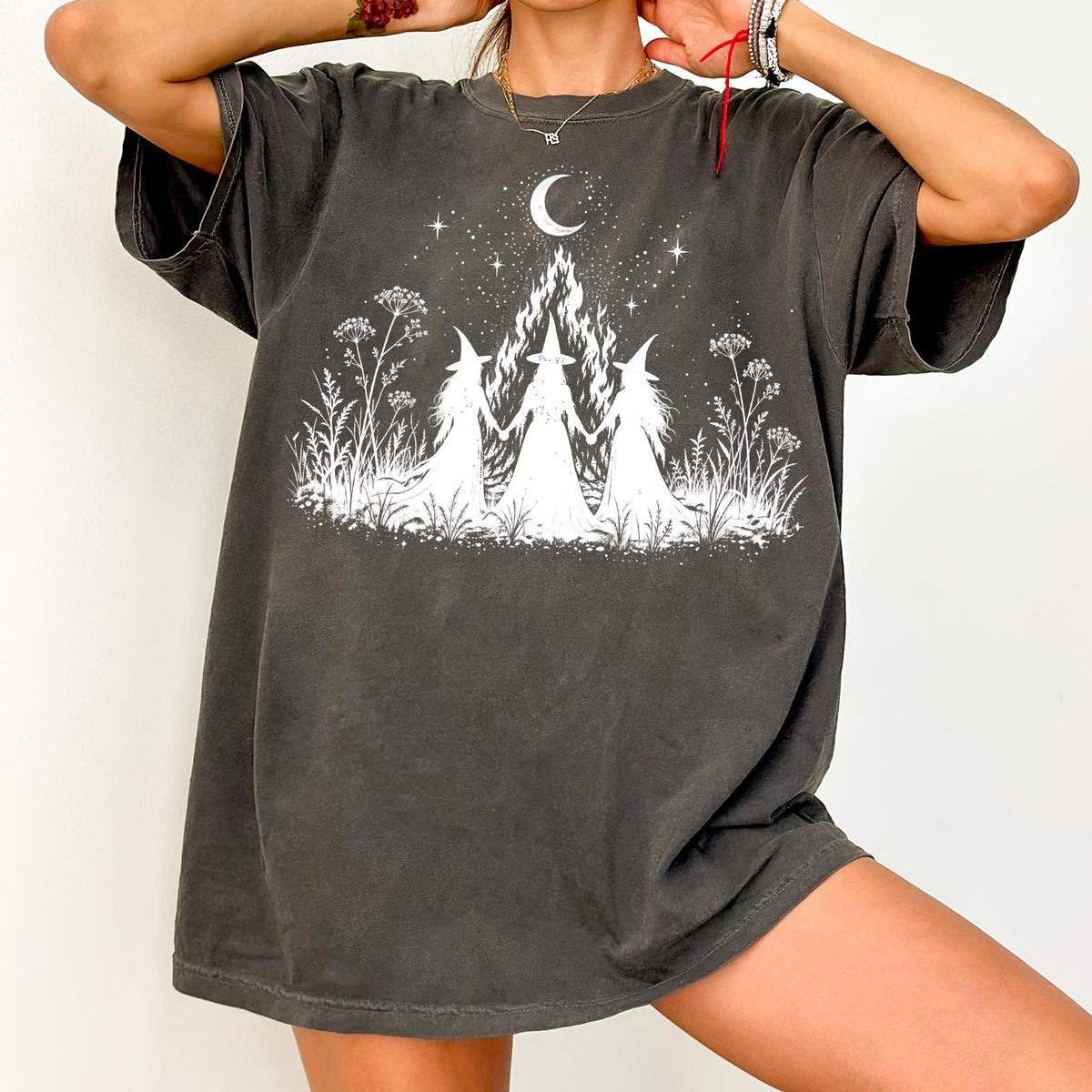 Comfort Colors® Girls Will Be Girls Witch T-shirt