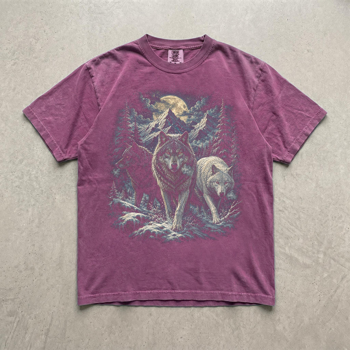 Vintage Wolf Spirit Classic 90s Graphic T-Shirt